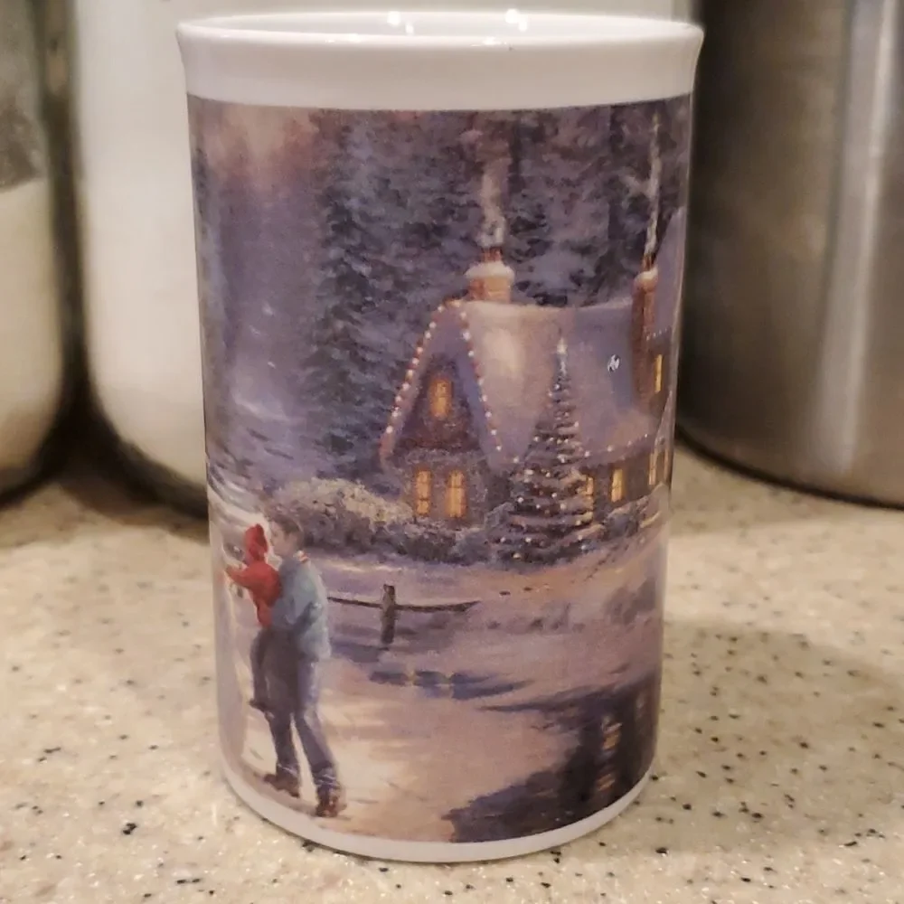Thomas Kincade 2010 Holiday at Winters Glen Cup 16 oz